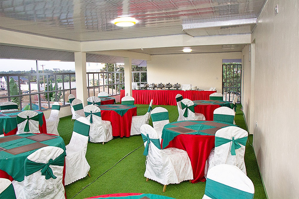 Parkside Villa Kitui- pool side restaurant 4