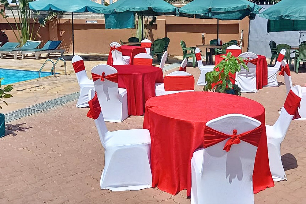 Parkside Villa Kitui- pool side restaurant 8