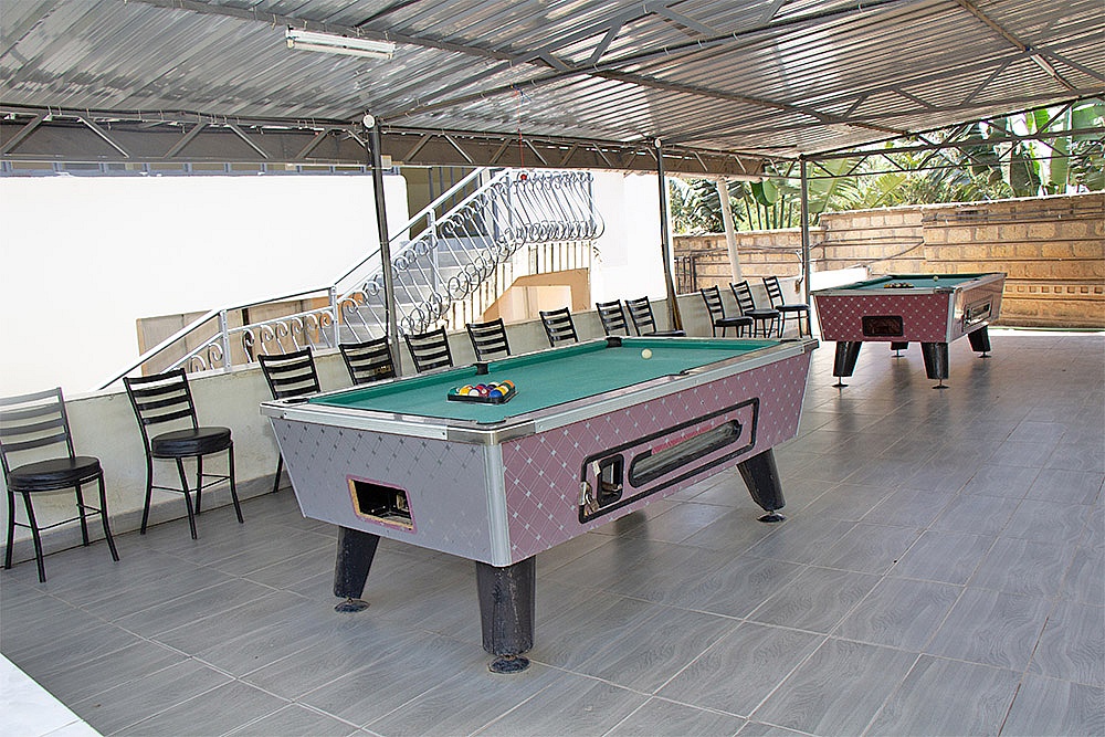 Parkside Villa Kitui pool tables 2